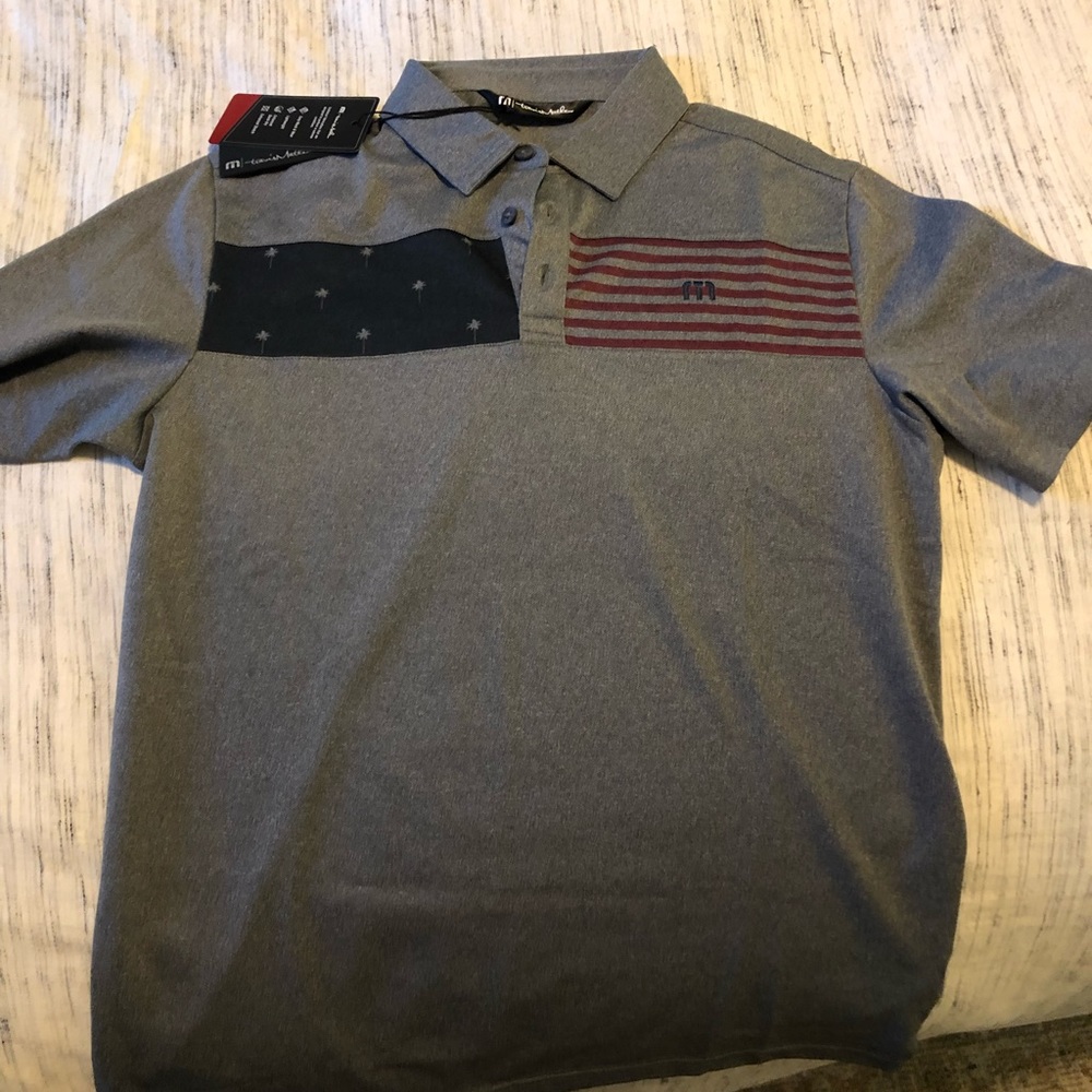 Travis Mathew golf shirt
